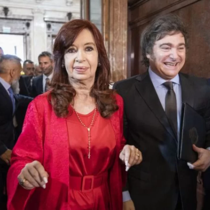 Javier Milei y Cristina Kirchner, los más influyentes de Argentina en 2025