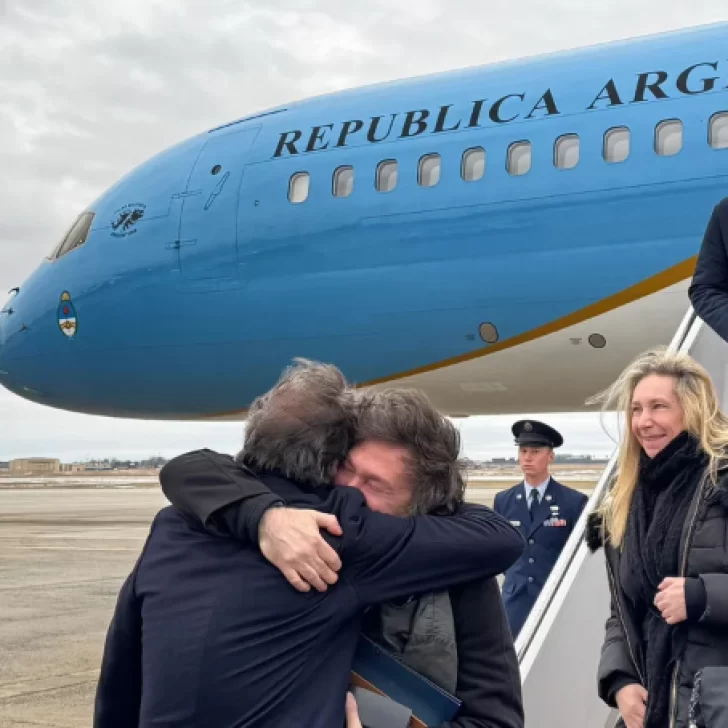 Javier Milei llegó a Estados Unidos para participar de la asunción presidencial de Donald Trump