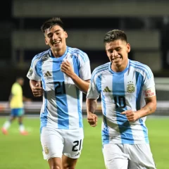 Sudamericano Sub 20: con el comodorense Ian Subiabre como figura, Argentina derrotó 6-0 a Brasil