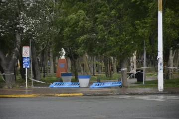 En medio del temporal de viento, un corte de luz afecta a varias zonas de Río Gallegos