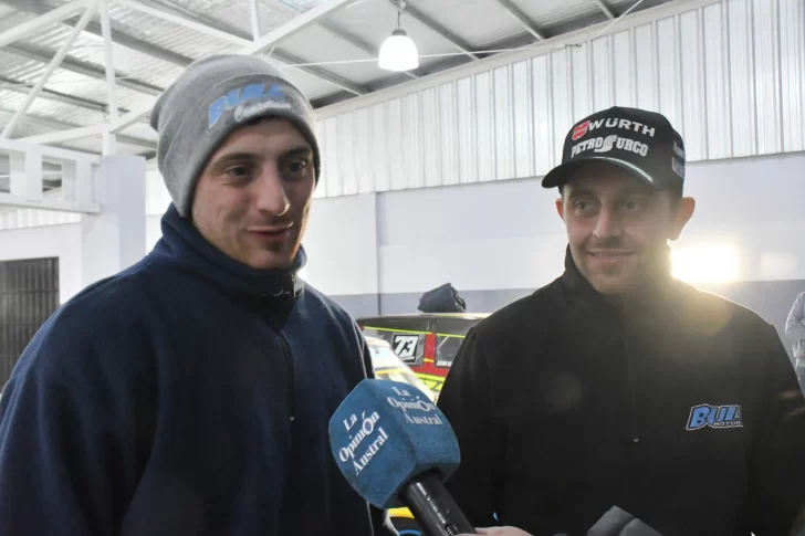 Los hermanos Bull, listos para el Turismo Pista: las pruebas en el “Galvez” y el rol de Thiago Martínez