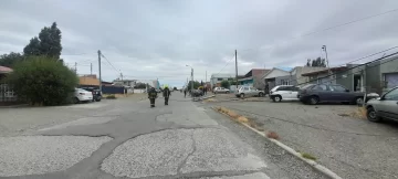 En Río Gallegos: manejaba alcoholizado y chocó contra un poste del tendido eléctrico