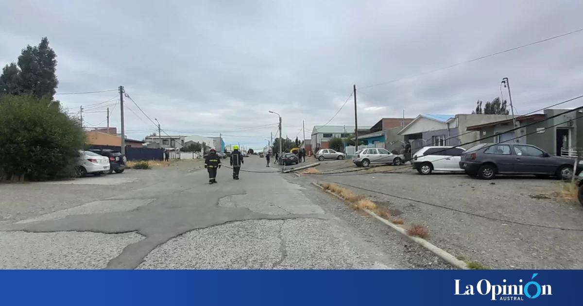 En Río Gallegos: manejaba alcoholizado y chocó contra un poste del ...