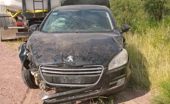 Una familia volvía a Santa Cruz y sufrió un fuerte accidente en una ruta cortada y sin señalización: “Podría haber sido el final”