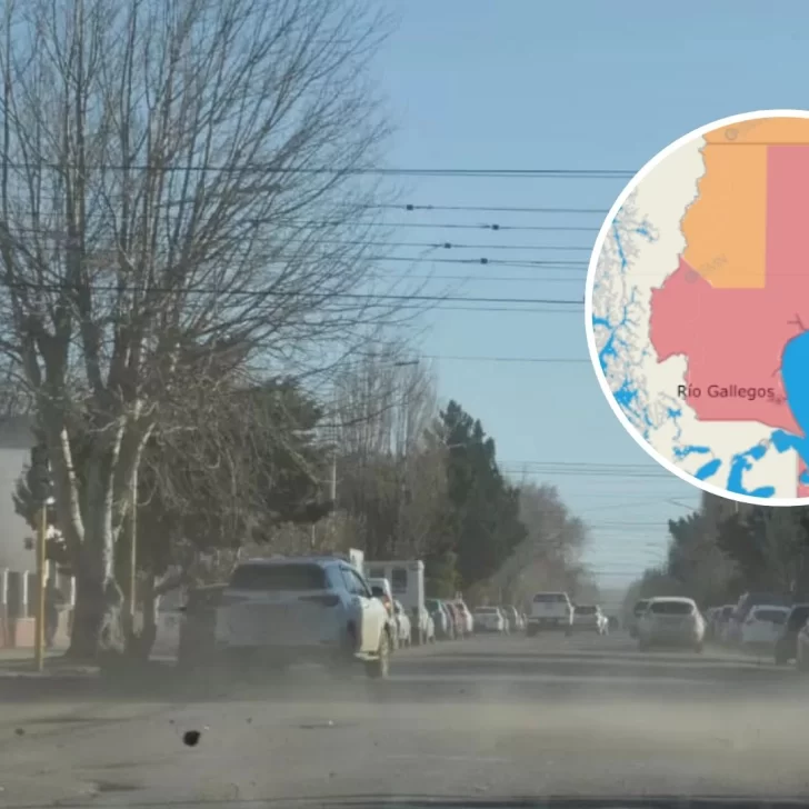 Ráfagas de viento de 140 km/h azotarán Santa Cruz este domingo: a qué número llamar ante una emergencia