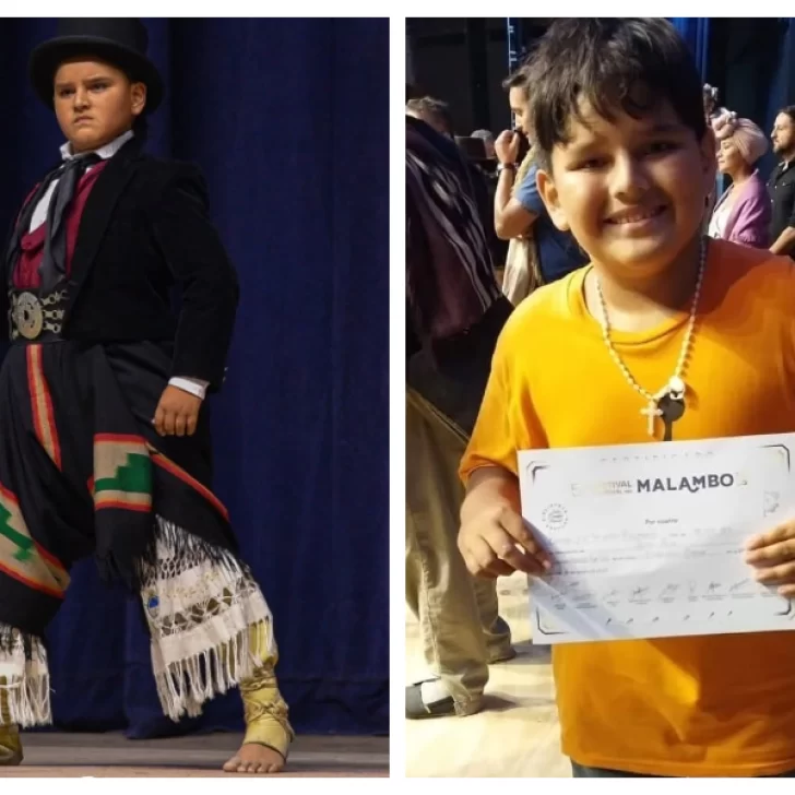 Benicio González Alcántara, el niño de 11 años que recibió una mención especial en Laborde