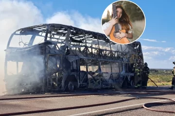 “Nos dejaron en la ruta”: el relato de una pasajera del colectivo incendiado en Puerto Madryn