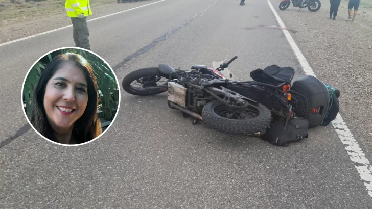 El viento provocó que pierda el control de su moto, chocó un camión y debieron amputarle una pierna