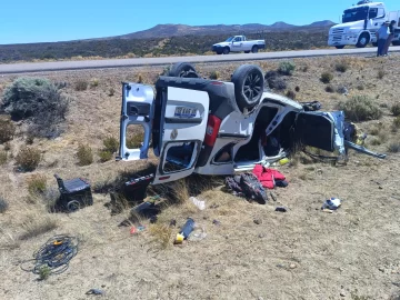 El empresario que estaba desaparecido chocó en la ruta con dos camiones y quiso fugarse a pie