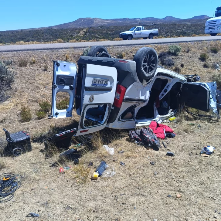 El empresario que estaba desaparecido chocó en la ruta con dos camiones y quiso fugarse a pie