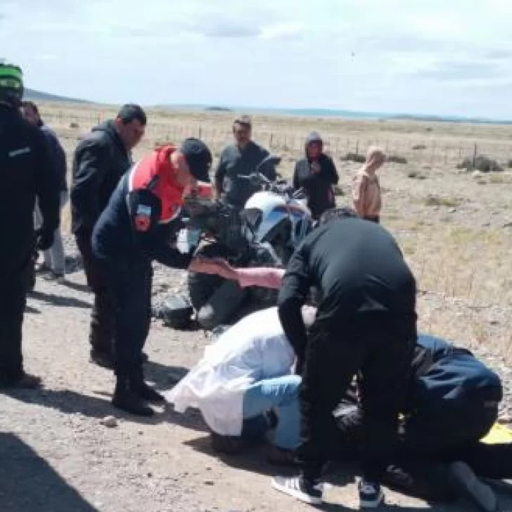 Murió motociclista coreano tras sufrir un fuerte accidente en los “73 Malditos”