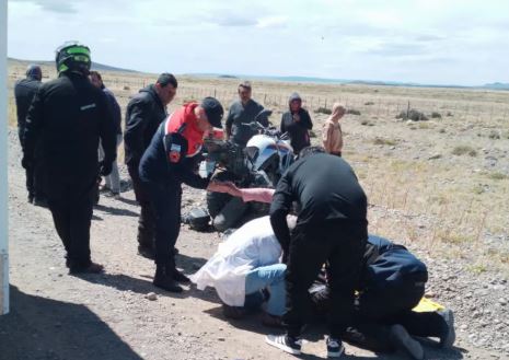 Murió motociclista coreano tras sufrir un fuerte accidente en los “73 Malditos”