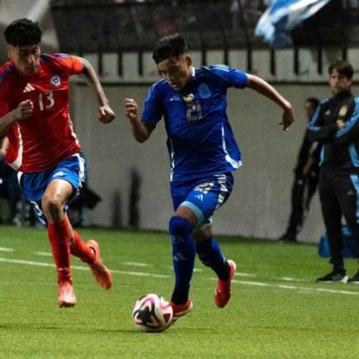 Video. Con un golazo de Ian Subiabre, la Selección Argentina Sub 20 le ganó a Chile