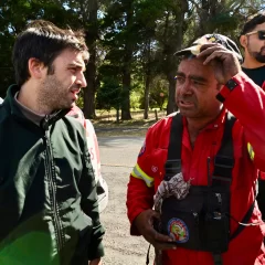 Ignacio Torres sobre el incendio en Epuyén: “El Gabinete va a estar haciendo base en la zona hasta que el fuego esté controlado”