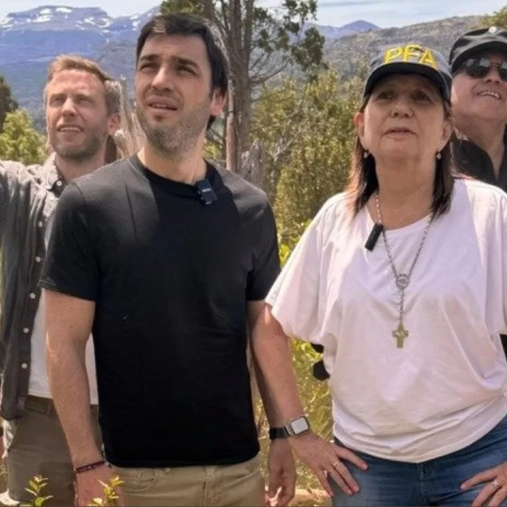 Ignacio Torres elogió el desalojo de mapuches en el Parque Los Alerces