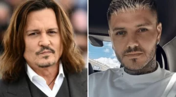 Aseguran que Mauro Icardi se reuniría con Johnny Depp en Uruguay