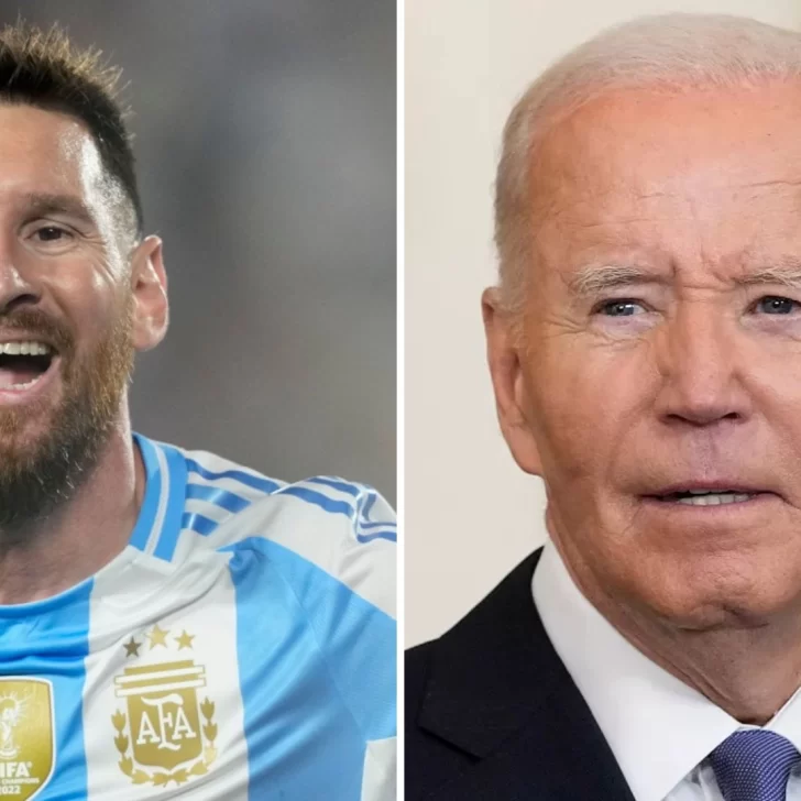 Lionel Messi obtuvo la Medalla de la Libertad, aunque no asistió a la ceremonia ni se reunió con Joe Biden