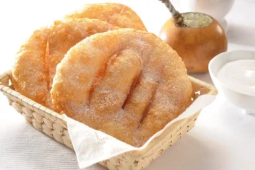 Receta de torta frita bien fácil, sin grasa y con aceite común