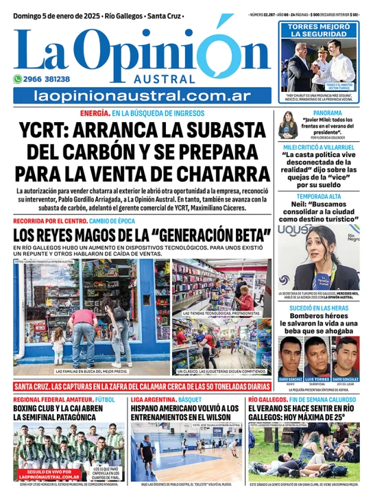 tapa-de-la-opinion-austral-del-domingo-5-de-enero-de-2025-ycrt-reyes-544x728