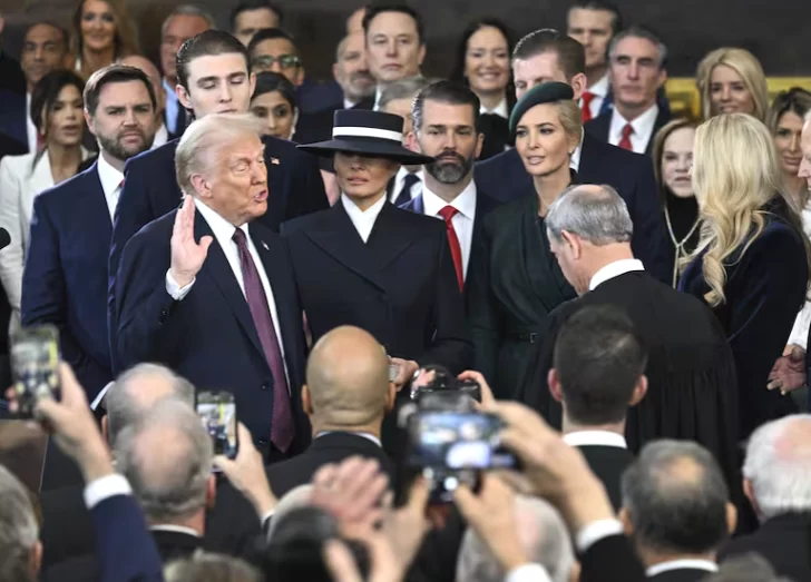 El discurso completo de Trump tras asumir como presidente de Estados Unidos: “Comienza la edad de oro”