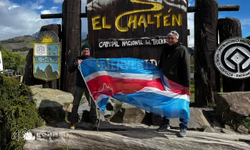 Un nuevo visitante ilustre en El Chaltén