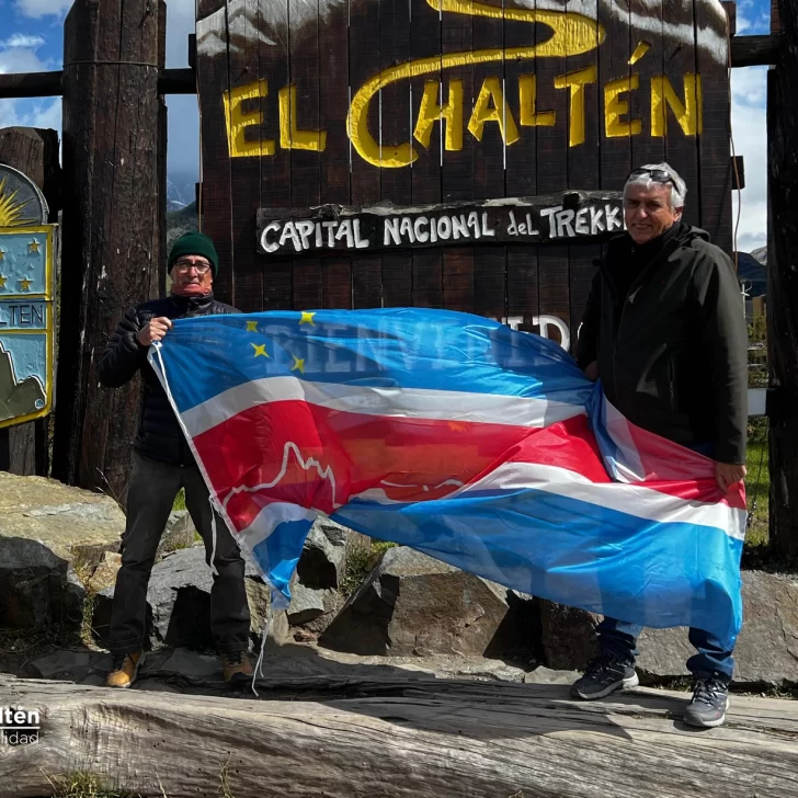 Un nuevo visitante ilustre en El Chaltén