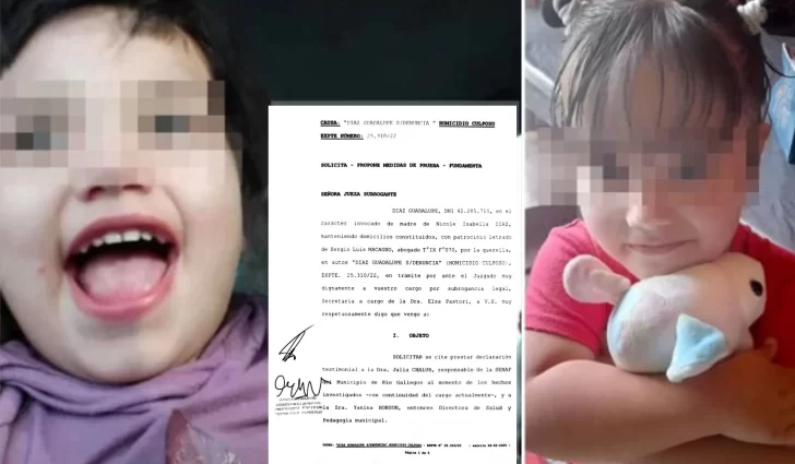 Caso Nicole: Piden a la Justicia que declaren los funcionarios del municipio