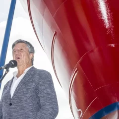 Astillero Contessi botó un buque pesquero en medio de una crisis que amenaza el futuro de las industrias pesquera y naval