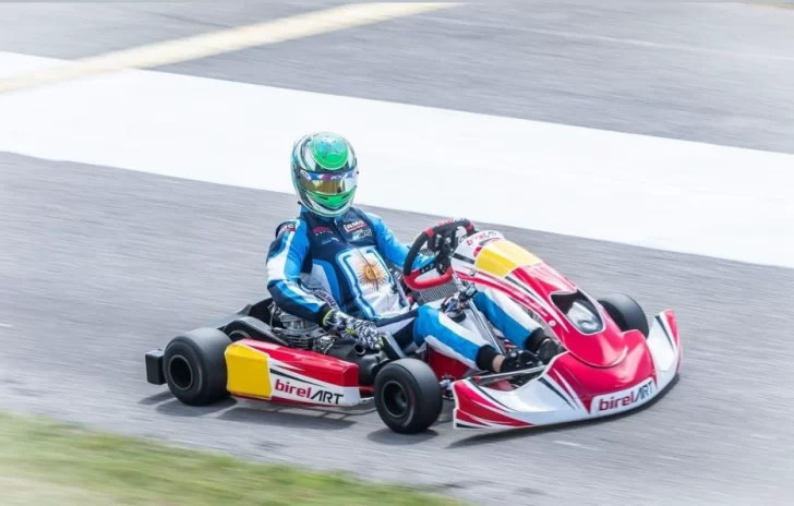 Thiago Díaz, con nuevo equipo y grandes oportunidades en el karting
