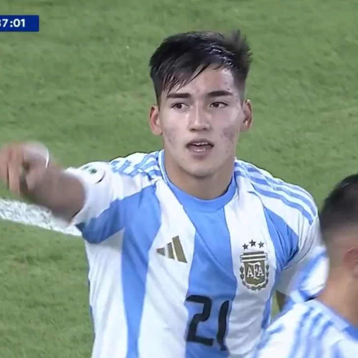 Con un golazo de Ian Subiabre, la Selección Argentina Sub 20 le ganó a Colombia y clasificó al Mundial