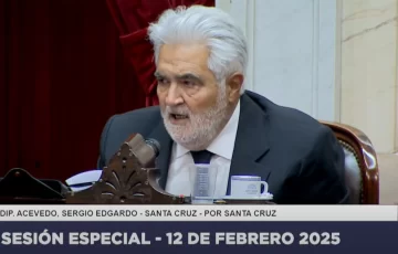 El no de Acevedo a Ficha limpia: “Hay que respetar a ultranza la Constitución” El no de Acevedo a Ficha limpia: “Hay que respetar a ultranza la Constitución”