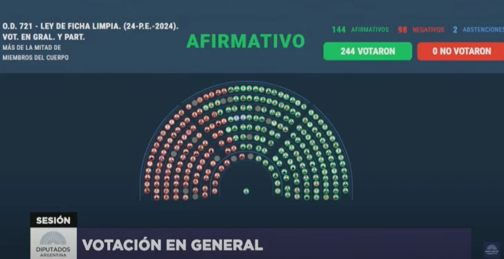 Media sanción para Ficha Limpia: ¿Cómo votaron los diputados santacruceños?