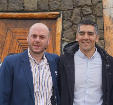 Los intendentes Aravena y Menna viajaron a Buenos Aires por YCRT S.A.
