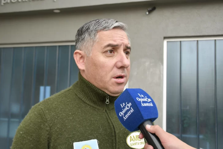  Gustavo Basiglio marcó como positivo el encuentro. FOTO: JUAN PALACIOS/LA OPINIÓN AUSTRAL