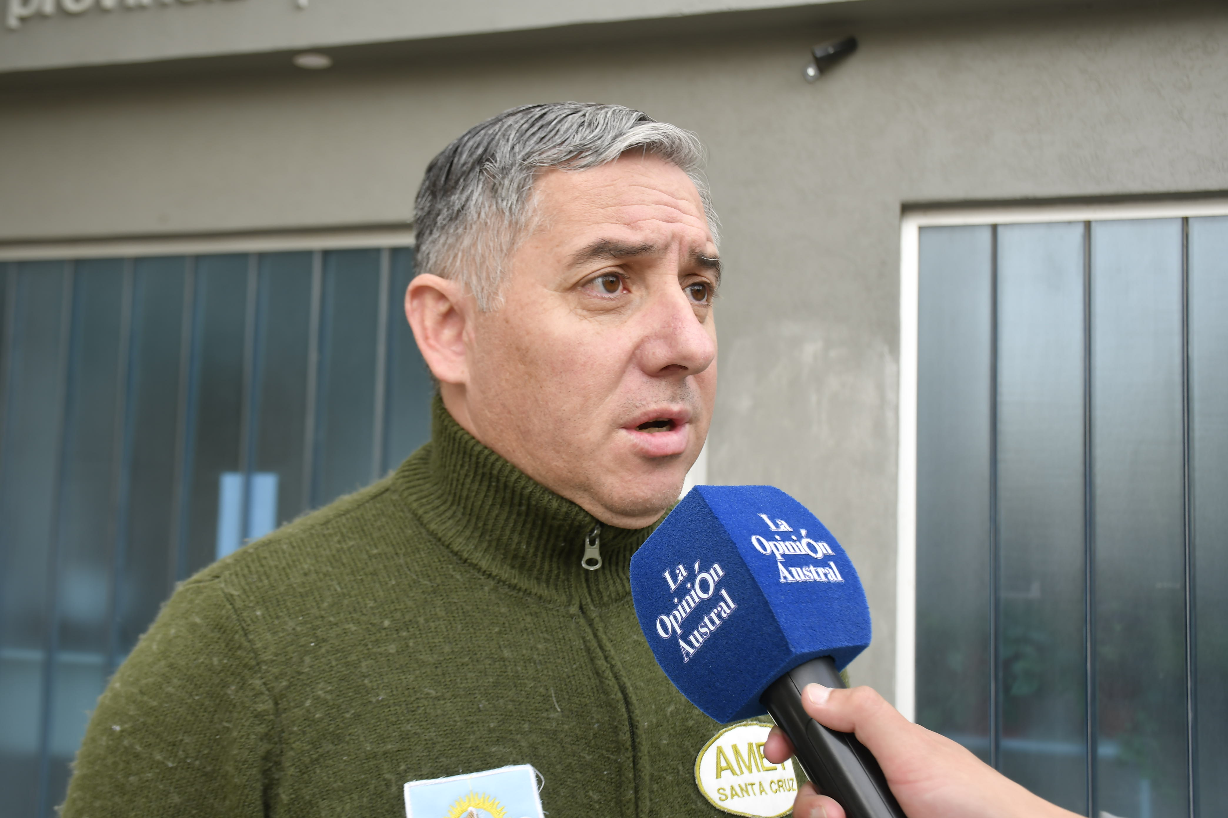  Gustavo Basiglio marcó como positivo el encuentro. FOTO: JUAN PALACIOS/LA OPINIÓN AUSTRAL