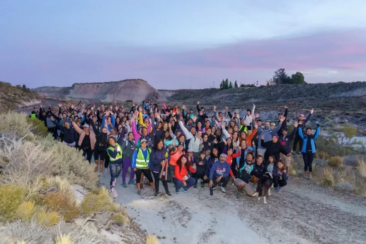El Trekking de la Luna Llena Aniversario cumplió exitosamente su objetivo solidario para los incendios en la Patagonia