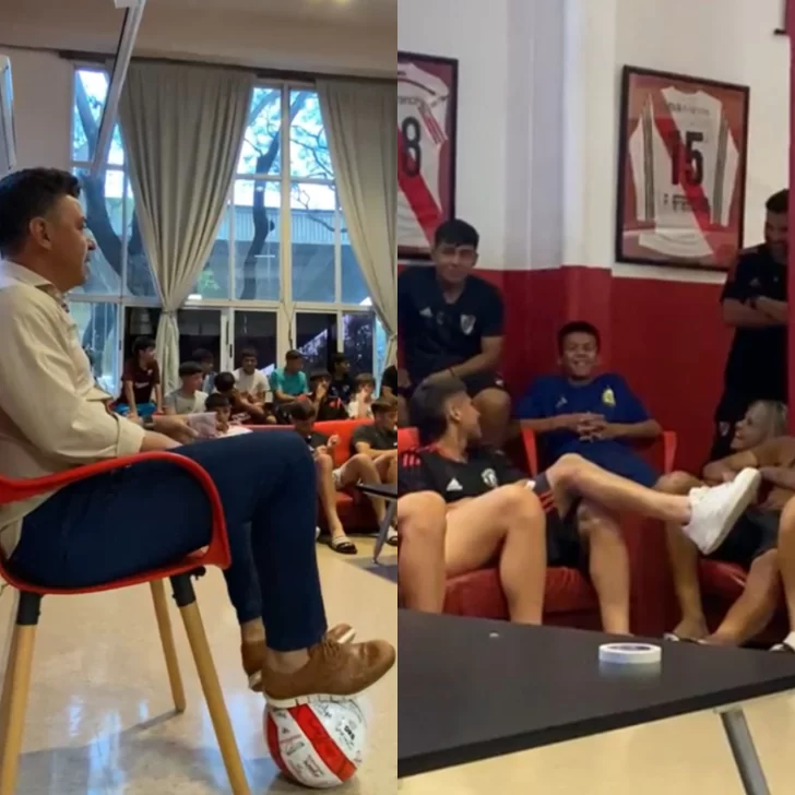 El video inédito de Marcelo Gallardo con Leo Luna en la pensión de River