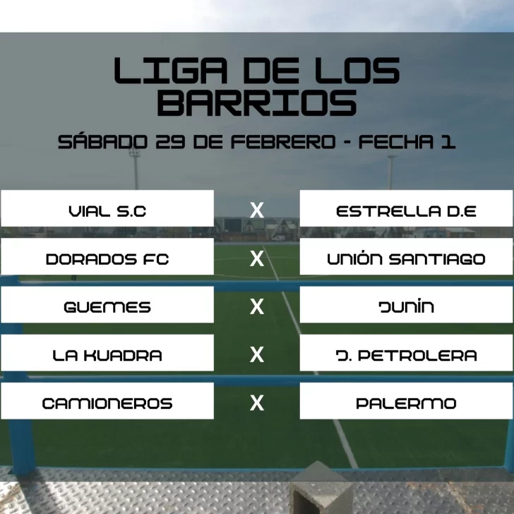 El mercado de pases se mueve en la Liga de los Barrios