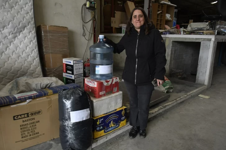 Silvina Siri: “Costó un poquito, pero juntamos lo que pudimos para El Bolsón”