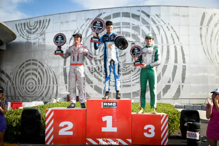 Thiago Díaz abre la temporada 2025 de Rotax Argentina en Baradero