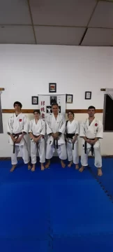 Alumnos de Río Gallegos participaron del Gasshuku 2025