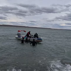 Realizan rastrillajes en la costanera en busca de Juan José Peralta, el joven desaparecido en Río Gallegos