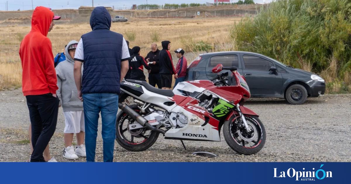 Violento choque entre un auto y una moto en el ingreso al barrio San ...