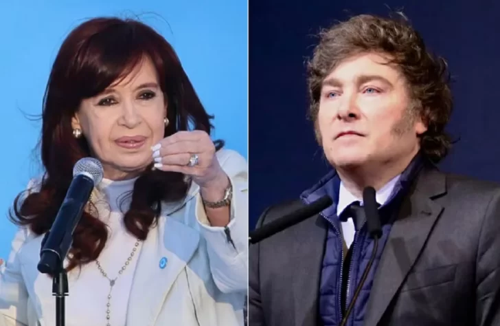 Cristina Kirchner volvió a arremeter contra Javier Milei: “No sé qué festejas, porque esto no es un logro, es un desastre”