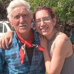 La despedida de la hija de Ángel Reyes, el hombre que murió en los incendios en El Bolsón