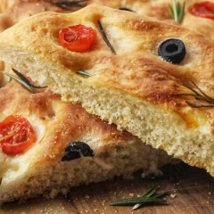 Receta de focaccia clásica: un pan saborizado muy fácil de preparar