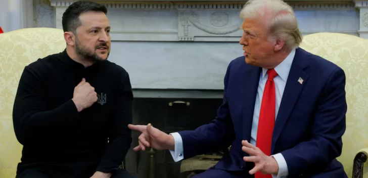 Trump y Zelenski protagonizaron un tenso enfrentamiento en Casa Blanca: “Estás jugando con la Tercera Guerra Mundial”