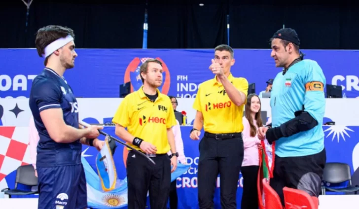 Mundial de Hockey Pista: Argentina cayó en su debut contra Irán