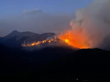 Incendios en El Bolsón: vecina de Río Gallegos inició campaña para ayudar
