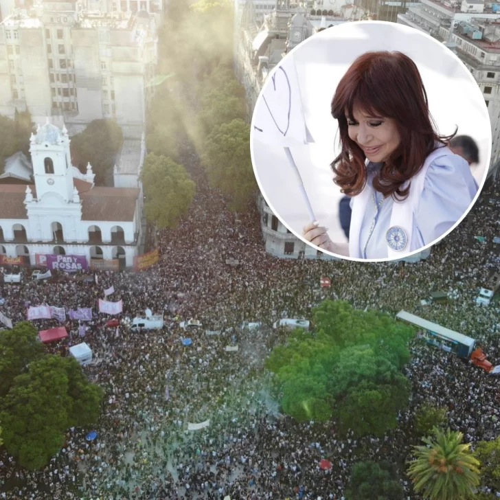 Prosperidad y felicidad, los límites: Cristina Kirchner apuntó a Javier Milei tras la marcha federal antifascista